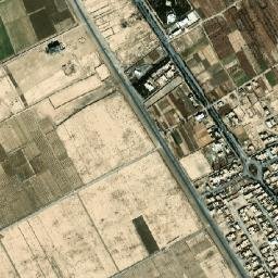 Marvast map(satellite map)
