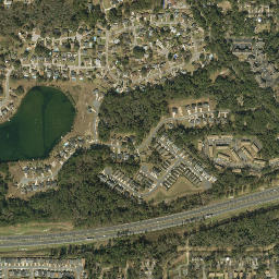 Zion Hill Florida High Resolution Satellite Map