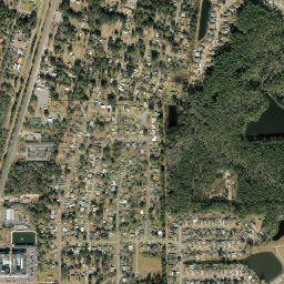 Duval Florida High Resolution Satellite Map