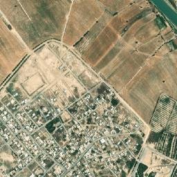Zahreh map(satellite map)