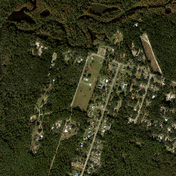 6871-6929 Saufley Pines Road, Pensacola High Resolution Satellite Map