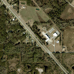 Hillcoat Florida High Resolution Satellite Map