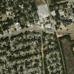 Tristan Village Florida High Resolution Satellite Map