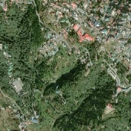 Mussoorie map(satellite map)