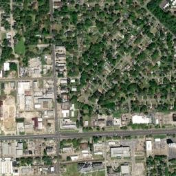Baton Rouge, LA 70802, USA High Resolution Satellite Map