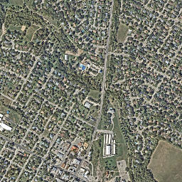 Pflugerville map(satellite map)