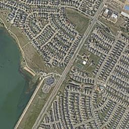Satellite view of Lake Pflugerville