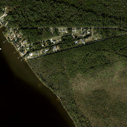 Ramsey Beach Florida High Resolution Satellite Map