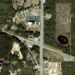 Ebro Florida High Resolution Satellite Map