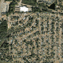 San Mateo Florida High Resolution Satellite Map