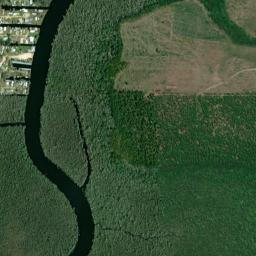 Old Bay View Florida High Resolution Satellite Map