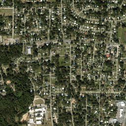 West Pensacola map(satellite map)