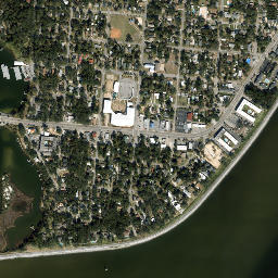 East Pensacola Heights map(satellite map)