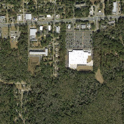 Lafayette Florida High Resolution Satellite Map