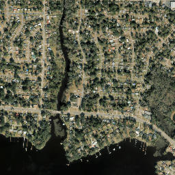 Highlands Florida High Resolution Satellite Map