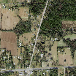 Waukeenah Florida High Resolution Satellite Map