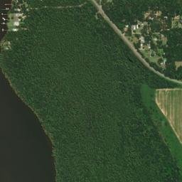 Bayside Alabama High Resolution Satellite Map