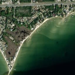 Wynnehaven Beach Florida High Resolution Satellite Map