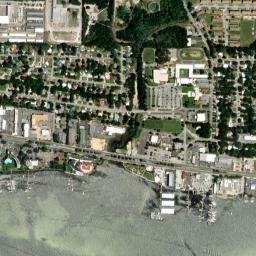 Fort Walton Beach Florida High Resolution Satellite Map
