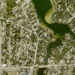 Satellite view of Indian Bayou Golf & Country Club