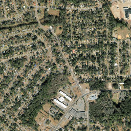 Sherwood Forest Florida High Resolution Satellite Map