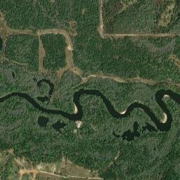 Hancock County map(satellite map)