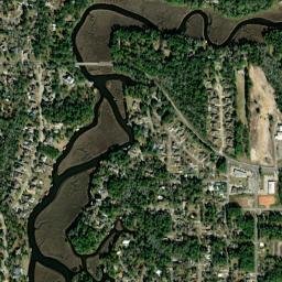 Gulf Park Estates map(satellite map)