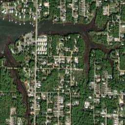 Santa Rosa Beach Florida High Resolution Satellite Map