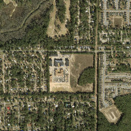 Henrietta Florida High Resolution Satellite Map