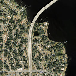 Lake Forest Manor Florida High Resolution Satellite Map