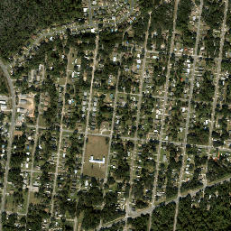 Beach Haven Florida High Resolution Satellite Map