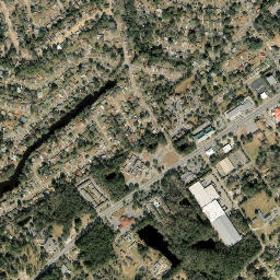 Lake Park Estates Florida High Resolution Satellite Map