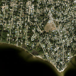 Navy Point Florida High Resolution Satellite Map