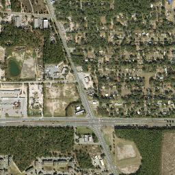 Belair Florida High Resolution Satellite Map