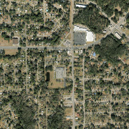 Magnolia Gardens Florida High Resolution Satellite Map