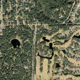 Beacon Hills Florida High Resolution Satellite Map
