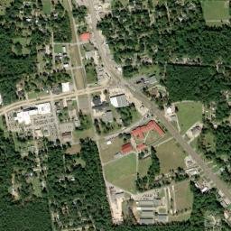 Kountze map(satellite map)