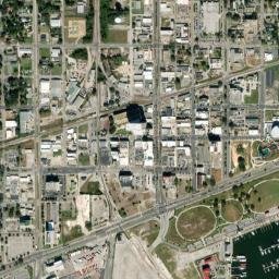 Gulfport map(satellite map)