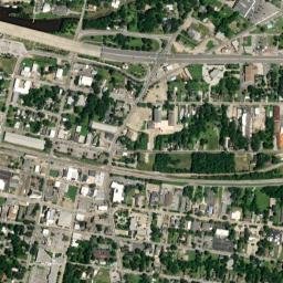 Pascagoula map(satellite map)
