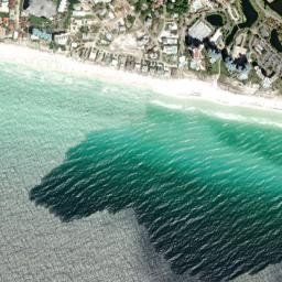 Gulf Pines Florida High Resolution Satellite Map