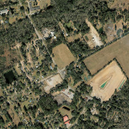 Pickettville Florida High Resolution Satellite Map