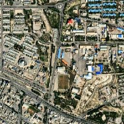 Dogonbadan map(satellite map)