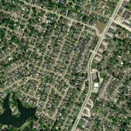 Oak Hills Place map(satellite map)