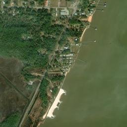 Alabama Port Alabama High Resolution Satellite Map