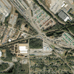 Grand Crossing Florida High Resolution Satellite Map