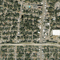 Brentwood Florida High Resolution Satellite Map