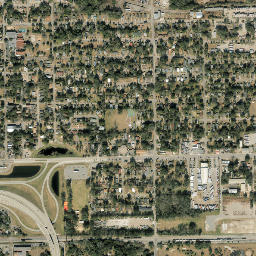 Talleyrand Florida High Resolution Satellite Map