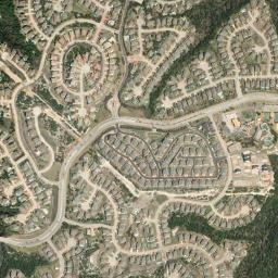 Satellite view of Flintrock Falls Country Club