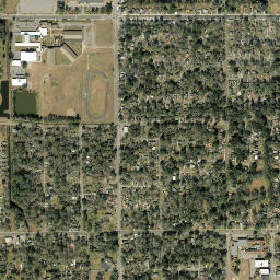 West Jacksonville Florida High Resolution Satellite Map