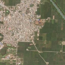 Ghanaur map(satellite map)